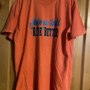 Orange Graphic T-Shirt